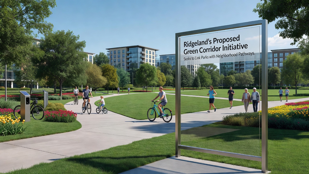 Ridgeland's Proposed Green Corridor Initiative Seeks to Link Parks with Neighborhood Pathways